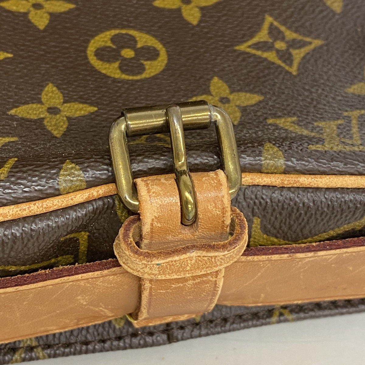 【6ke5637】ルイヴィトン ショルダーバッグ モノグラム ミニカルトシエール M51254 ブラウン【中古】レディース