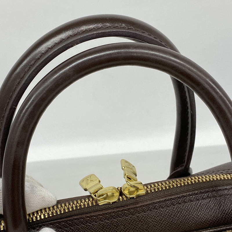 【6ke5663】ルイヴィトン ハンドバッグ ダミエ ブレラ N51150 エベヌ【中古】レディース