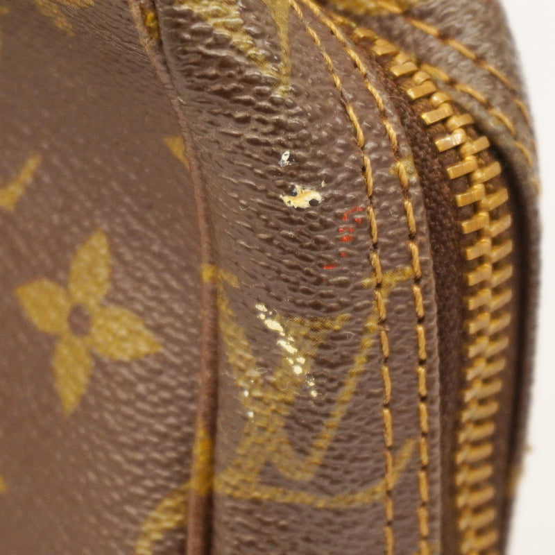 【6ke5669】ルイヴィトン ポーチ モノグラム トゥルーストワレット23 M47524 ブラウン【中古】レディース