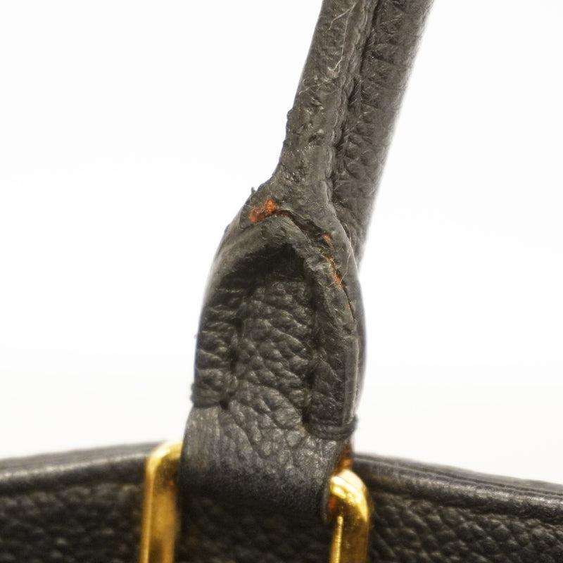 【6ke5671】ルイヴィトン ハンドバッグ モノグラム・アンプラント モンテーニュGM M41069 ノワール 2wayバッグ【中古】レディース