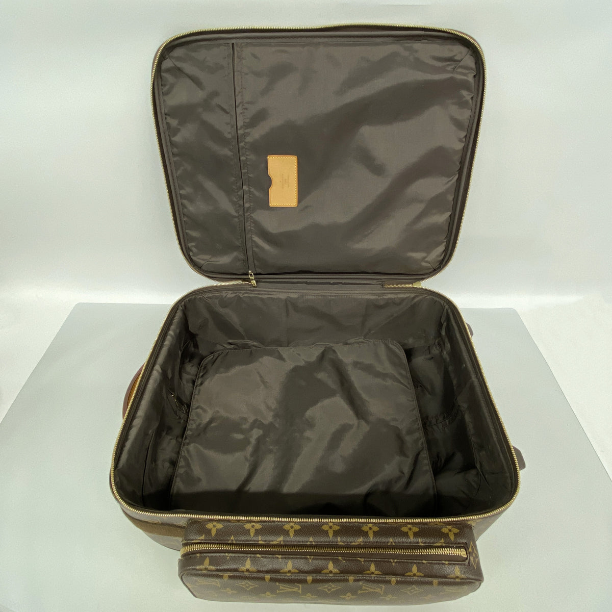 【6ke5674】ルイヴィトン キャリーバッグ モノグラム トロリー50ボスフォール M23259 ブラウン【中古】メンズ レディース ユニセックス