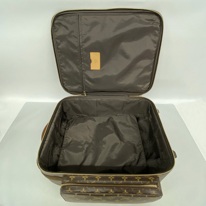 【6ke5674】ルイヴィトン キャリーバッグ モノグラム トロリー50ボスフォール M23259 ブラウン【中古】メンズ レディース ユニセックス