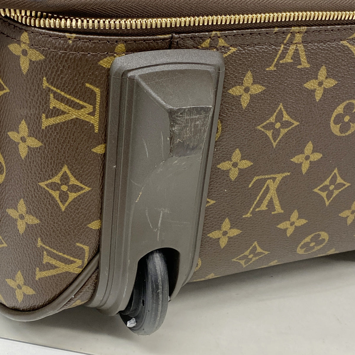 【6ke5674】ルイヴィトン キャリーバッグ モノグラム トロリー50ボスフォール M23259 ブラウン【中古】メンズ レディース ユニセックス