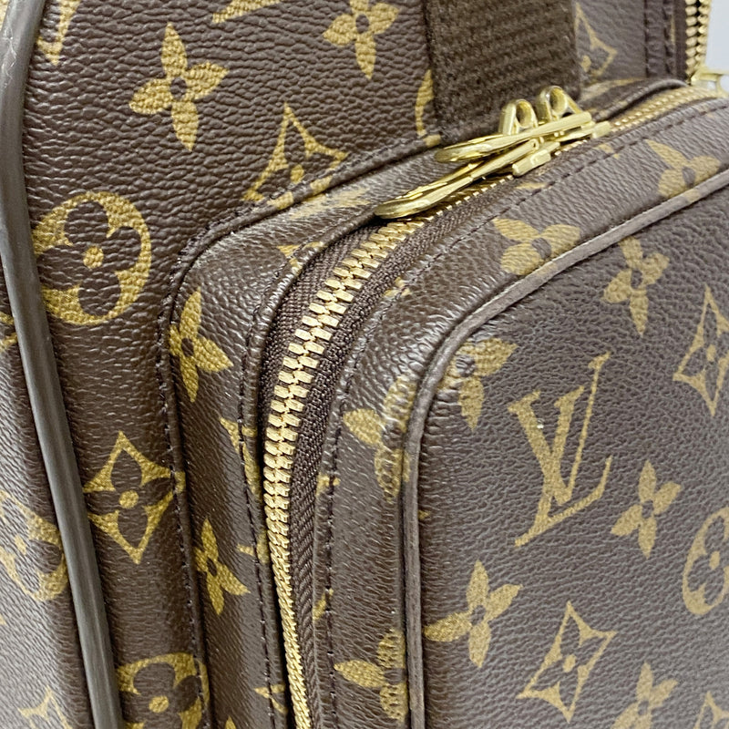 【6ke5674】ルイヴィトン キャリーバッグ モノグラム トロリー50ボスフォール M23259 ブラウン【中古】メンズ レディース ユニセックス