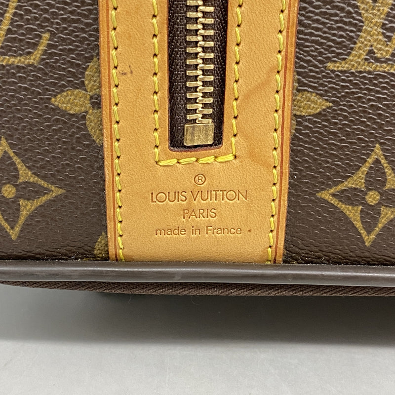 【6ke5674】ルイヴィトン キャリーバッグ モノグラム トロリー50ボスフォール M23259 ブラウン【中古】メンズ レディース ユニセックス