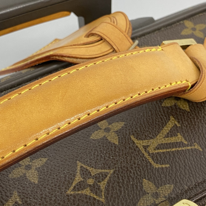 【6ke5674】ルイヴィトン キャリーバッグ モノグラム トロリー50ボスフォール M23259 ブラウン【中古】メンズ レディース ユニセックス