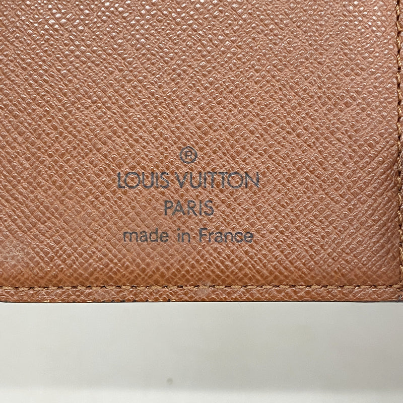【6ke5687】ルイヴィトン 財布 モノグラム ポルトモネビエヴィエノワ M61663 ブラウン【中古】レディース