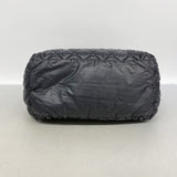 【6ke5688】シャネル トートバッグ コココクーン ナイロン ブラック シルバー金具【中古】レディース