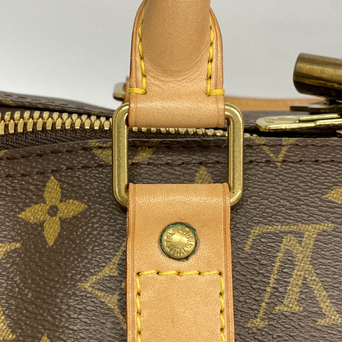 【6ke5700】ルイヴィトン ボストンバッグ モノグラム キーポル50 M41426 ブラウン【中古】メンズ レディース ユニセックス