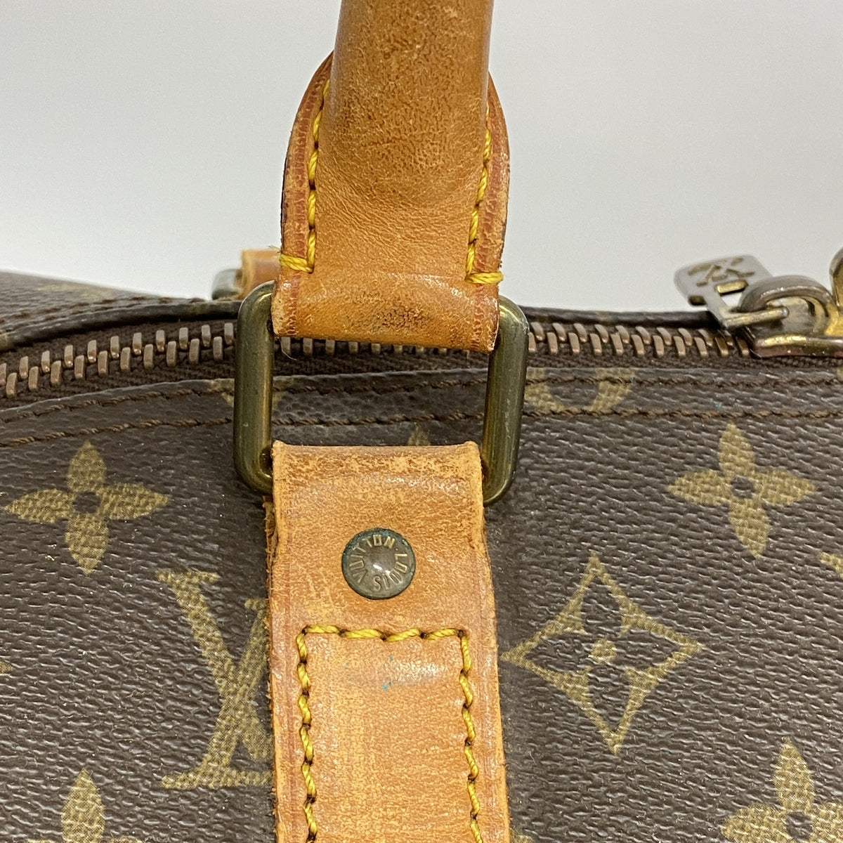【6ke5701】ルイヴィトン ボストンバッグ モノグラム キーポル55 M41424 ブラウン【中古】メンズ レディース ユニセックス