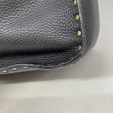 【6ke5737】セリーヌ ハンドバッグ ブギー レザー ブラック ゴールド金具【中古】レディース