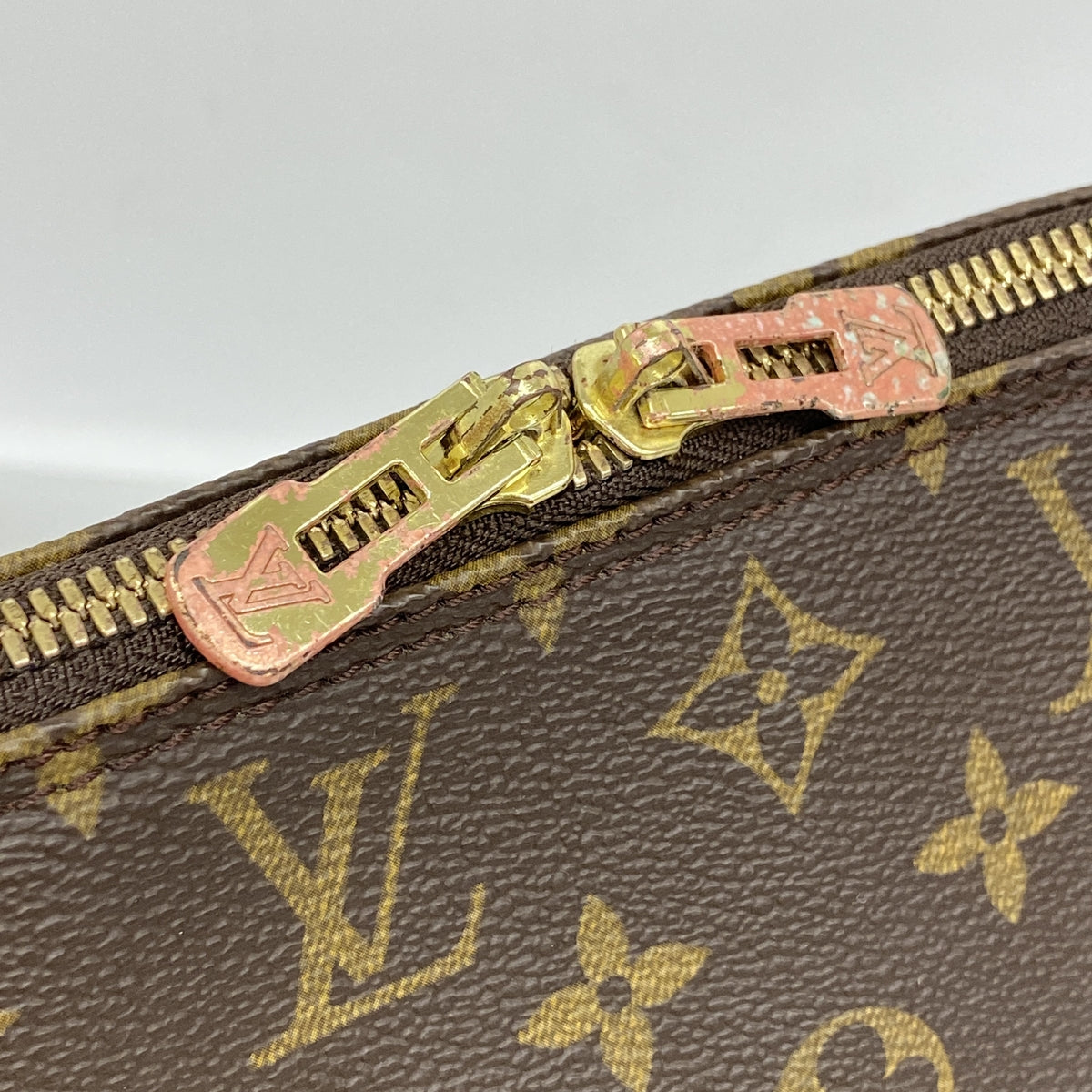 【6ke5738】ルイヴィトン ショルダーバッグ モノグラム アムファースリー M47275 ブラウン【中古】レディース