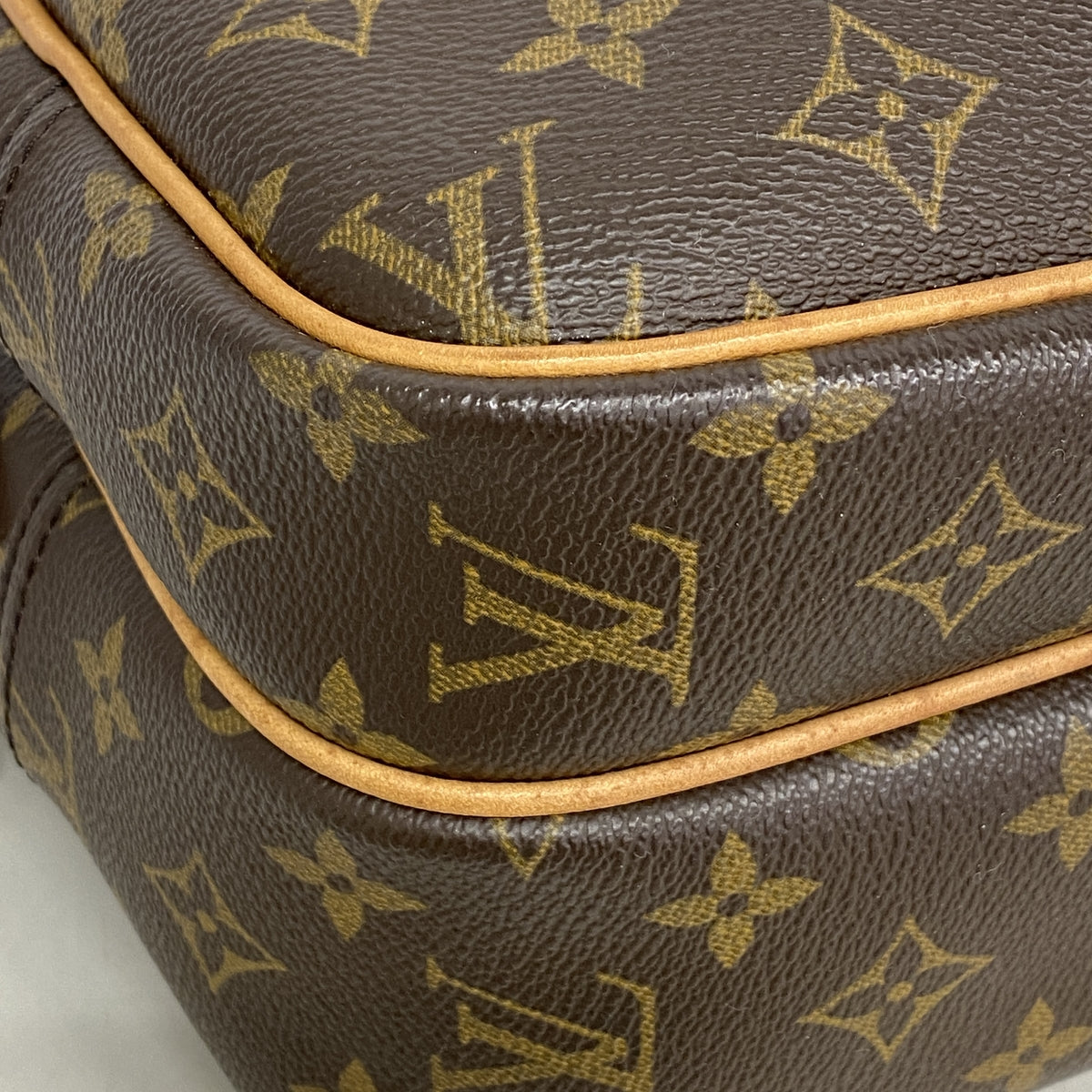 【6ke5785】ルイヴィトン ショルダーバッグ モノグラム リポーターPM M45254 ブラウン【中古】レディース