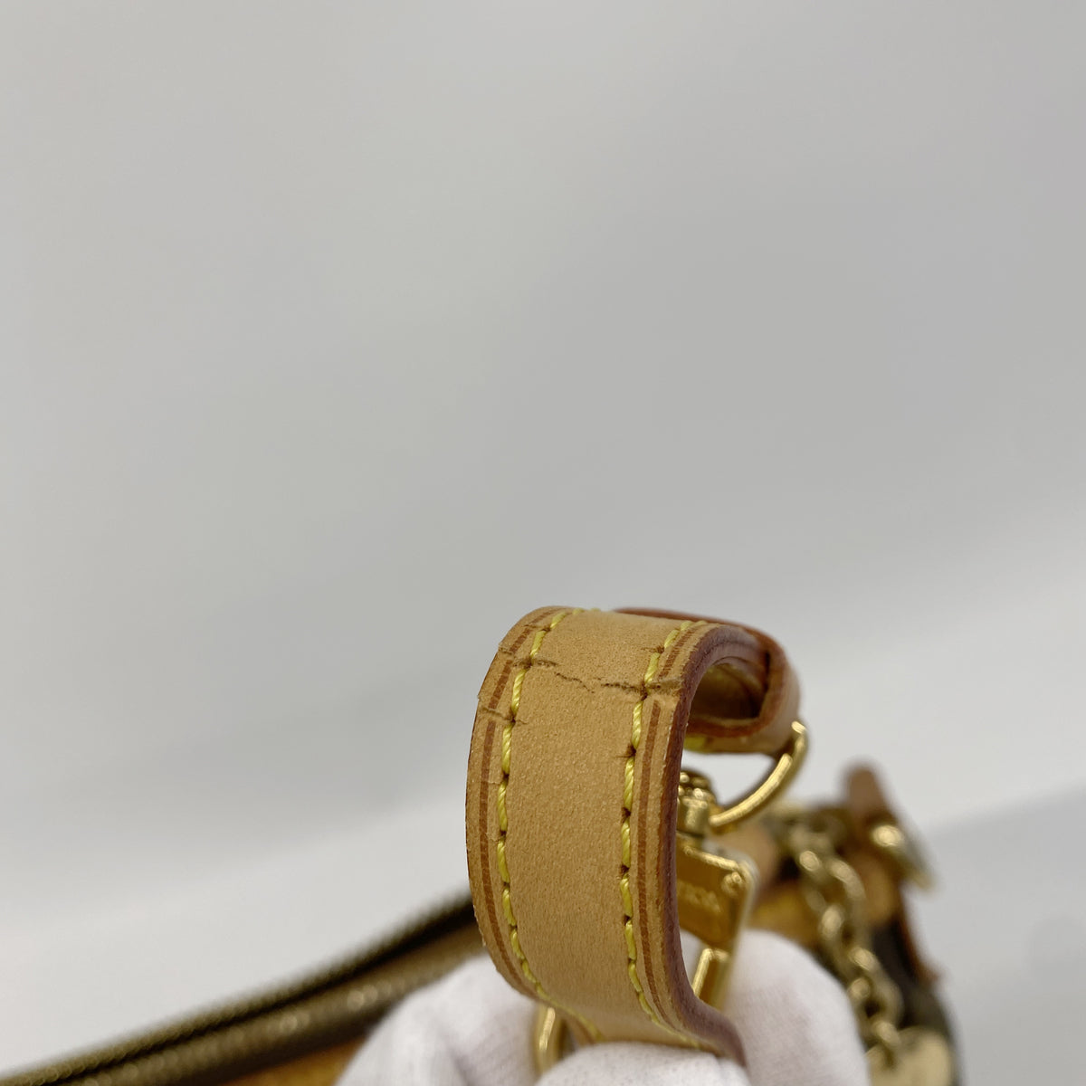 【6ke5790】ルイヴィトン ハンドバッグ モノグラム パレルモPM M40145 ブラウン 2wayバッグ【中古】レディース