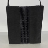 【6ke5796】エルメス ショルダーバッグ エールラインポシェット ナイロン グレー【中古】レディース