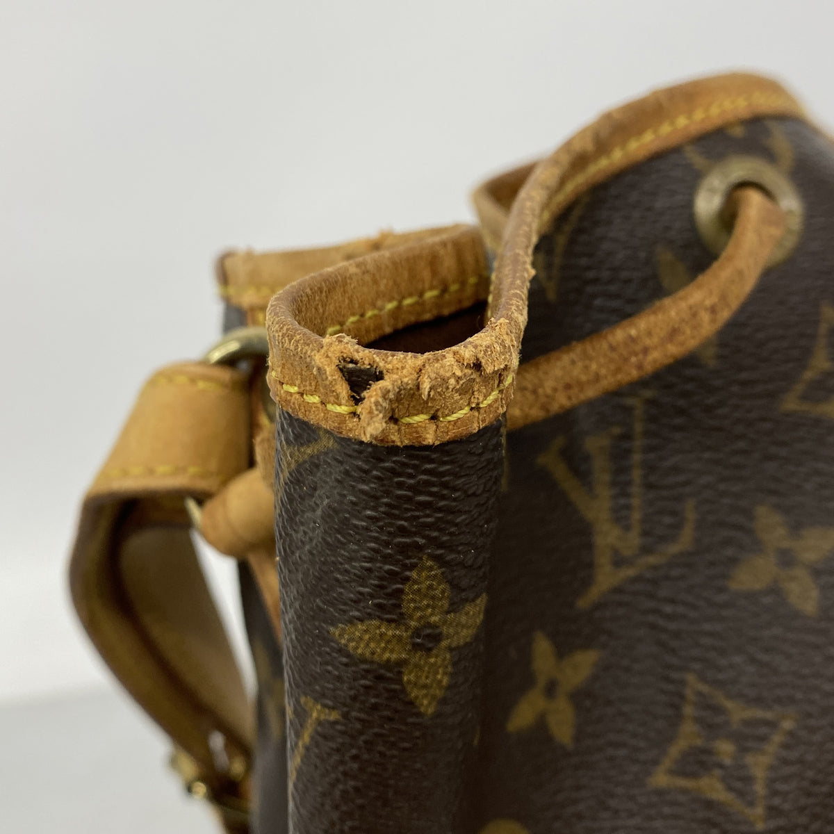 【6ke5851】ルイヴィトン ショルダーバッグ モノグラム ノエ M42224 ブラウン【中古】レディース