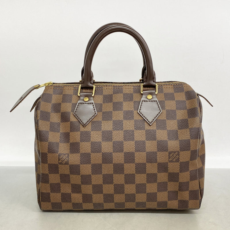 【6ke5877】ルイヴィトン ハンドバッグ ダミエ スピーディ25 N41365 エベヌ【中古】レディース