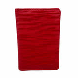 【6ke5888】ルイヴィトン カードケース エピ オーガナイザードゥポッシュ M63587 カスティリアンレッド【中古】メンズ レディース ユニセックス