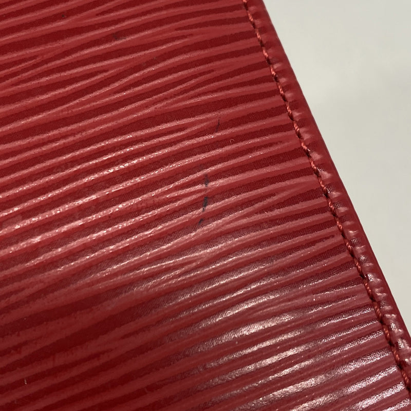 【6ke5888】ルイヴィトン カードケース エピ オーガナイザードゥポッシュ M63587 カスティリアンレッド【中古】メンズ レディース ユニセックス