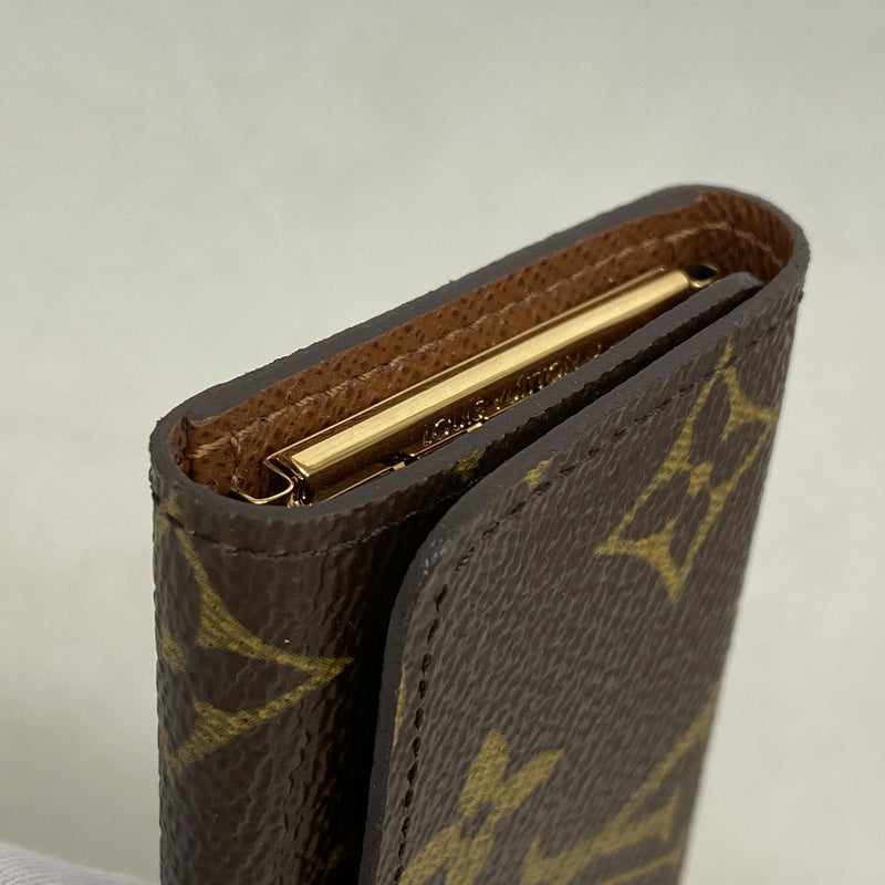 【6ke5899】ルイヴィトン キーケース モノグラム ミュルティクレ4 M69517 ブラウン【中古】レディース