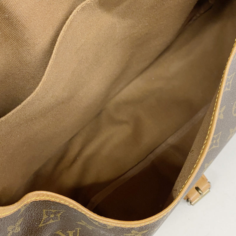 【6ke5901】ルイヴィトン ショルダーバッグ モノグラム ソミュール35 M42254 ブラウン【中古】レディース