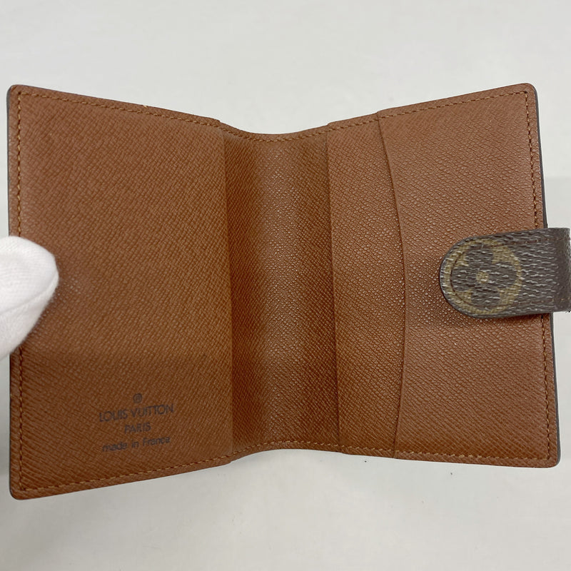 【6ke5908】ルイヴィトン 手帳カバー モノグラム アジェンダミニ R20007 ブラウン【中古】メンズ レディース ユニセックス