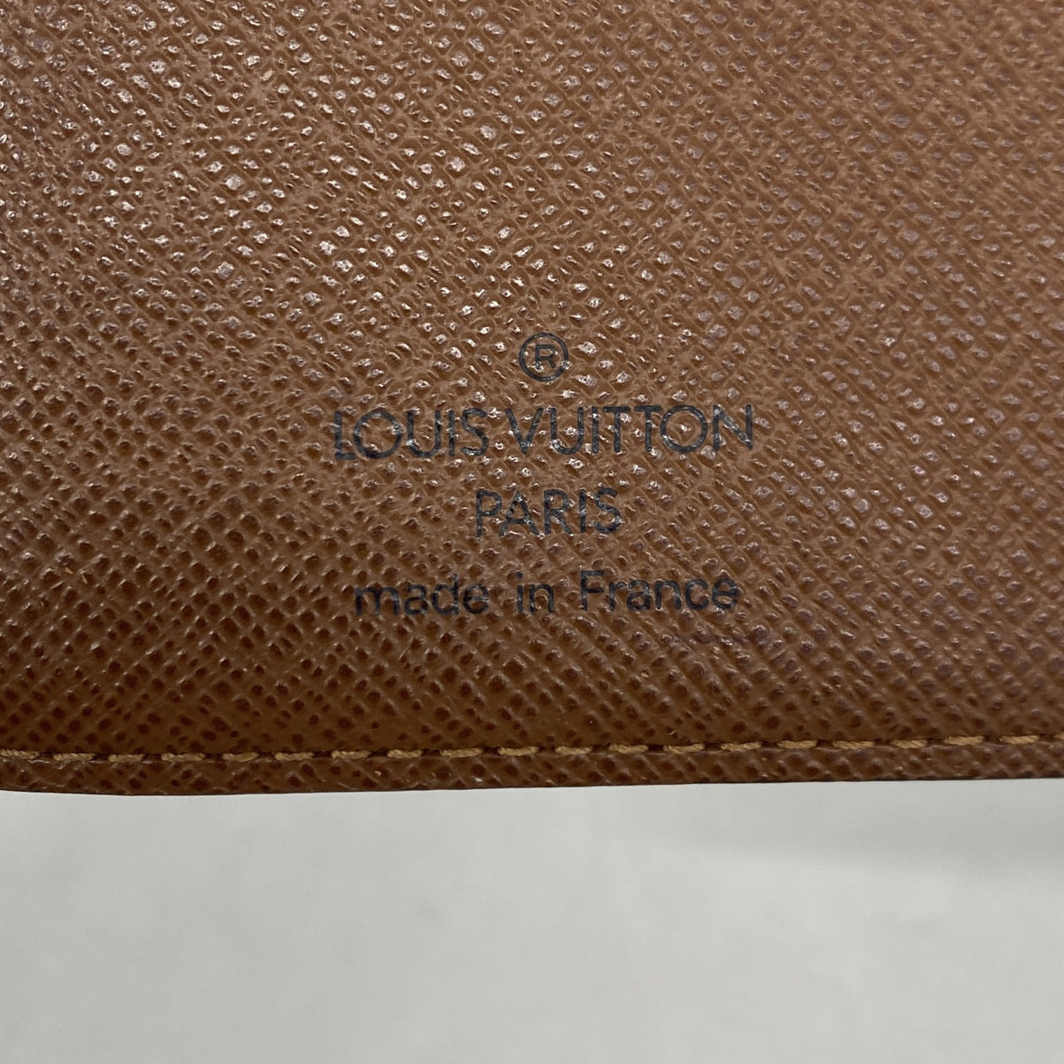 【6ke5909】ルイヴィトン 手帳カバー モノグラム アジェンダPM R20005 ブラウン【中古】メンズ レディース ユニセックス