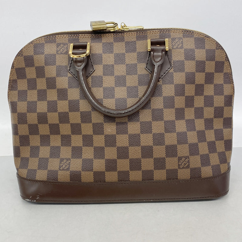 【6ke5922】ルイヴィトン ハンドバッグ ダミエ アルマ N51131 エベヌ【中古】レディース