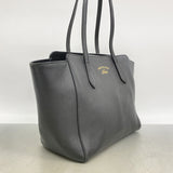 【6ke5932】グッチ トートバッグ 354408 レザー ブラック ゴールド金具【中古】レディース