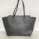 【6ke5932】グッチ トートバッグ 354408 レザー ブラック ゴールド金具【中古】レディース