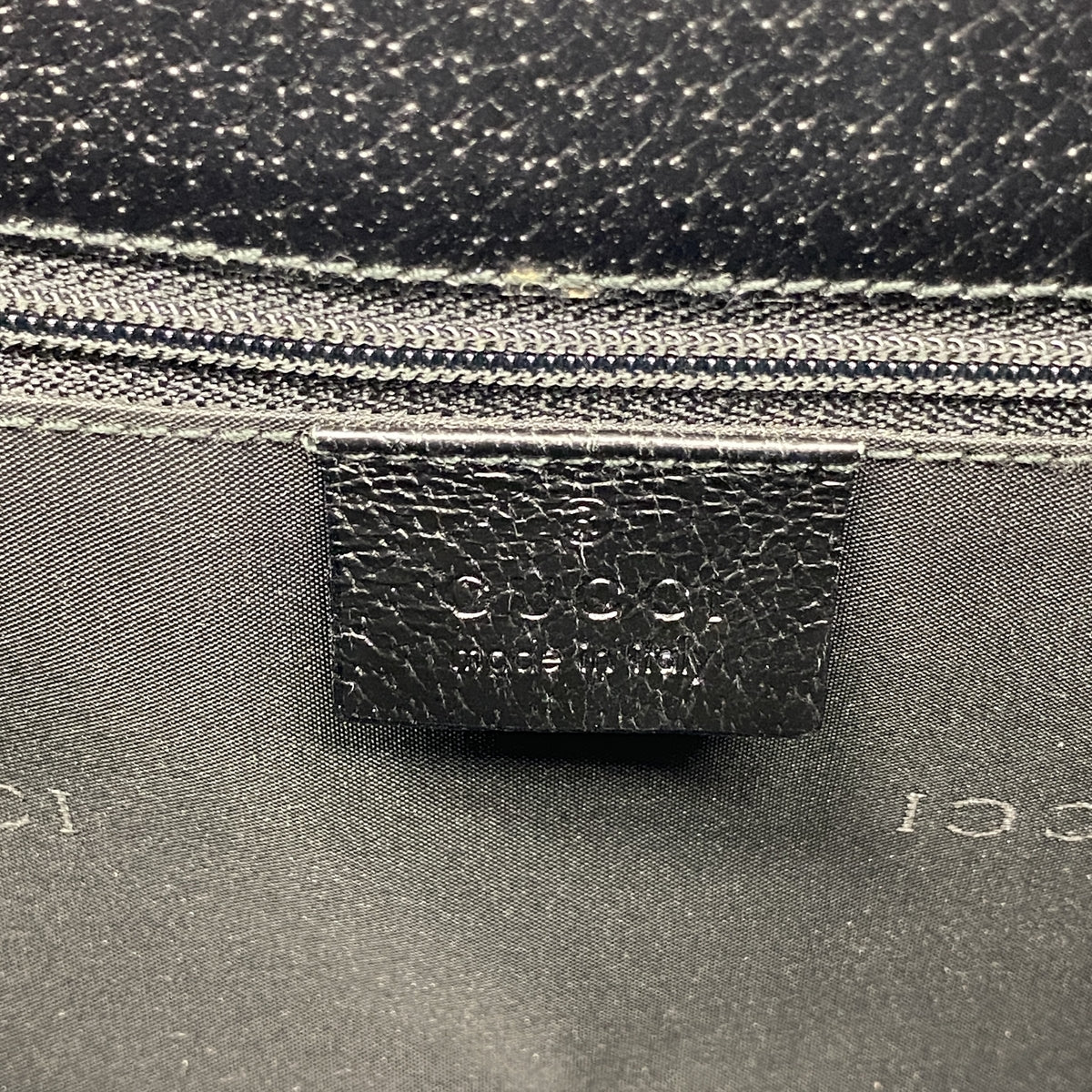 【6ke5953】グッチ ハンドバッグ ジャッキー 002 1067 レザー ブラック シルバー金具【中古】レディース
