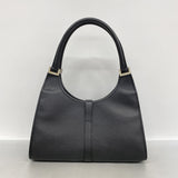 【6ke5953】グッチ ハンドバッグ ジャッキー 002 1067 レザー ブラック シルバー金具【中古】レディース