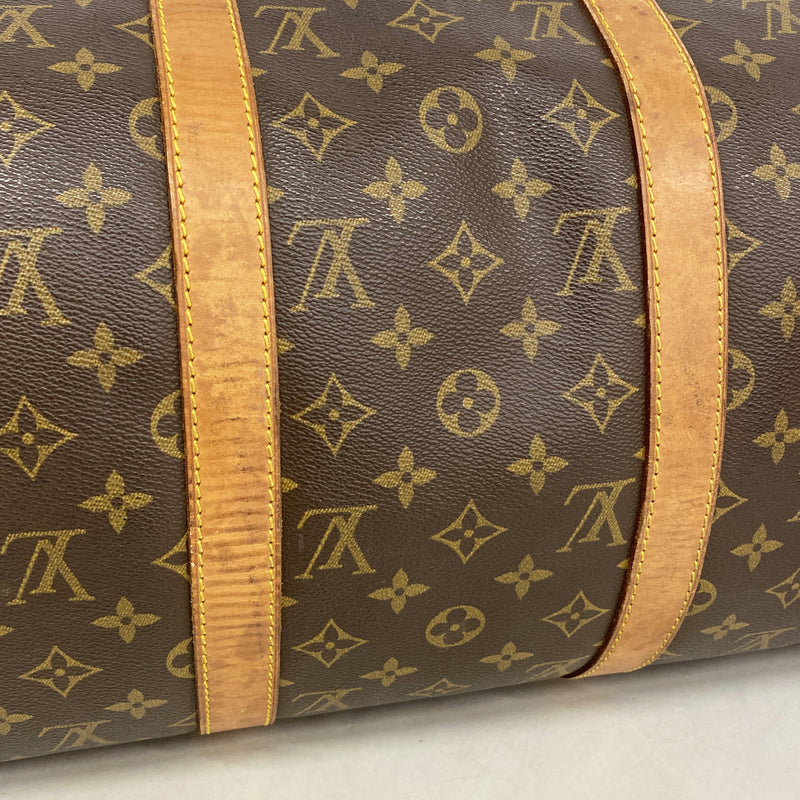 【6ke5973】ルイヴィトン ボストンバッグ モノグラム キーポル50 M41426 ブラウン【中古】メンズ レディース ユニセックス