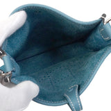 【6ke5990】エルメス ショルダーバッグ エヴリンTPM トリヨンクレマンス ニューブルージーン シルバー金具 K刻印【中古】レディース