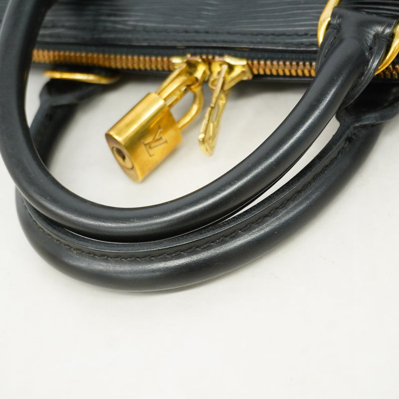 【6ke6088-e】ルイヴィトン ハンドバッグ エピ アルマ M52142 ノワール【中古】レディース