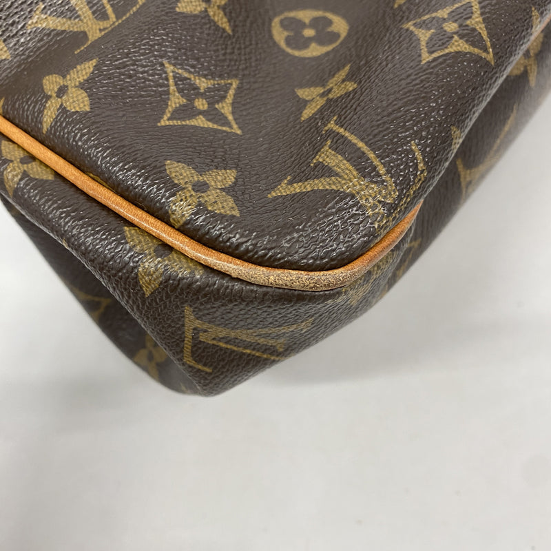 【6ke6103】ルイヴィトン トートバッグ モノグラム バティニョールオリゾンタル M51154 ブラウン【中古】レディース