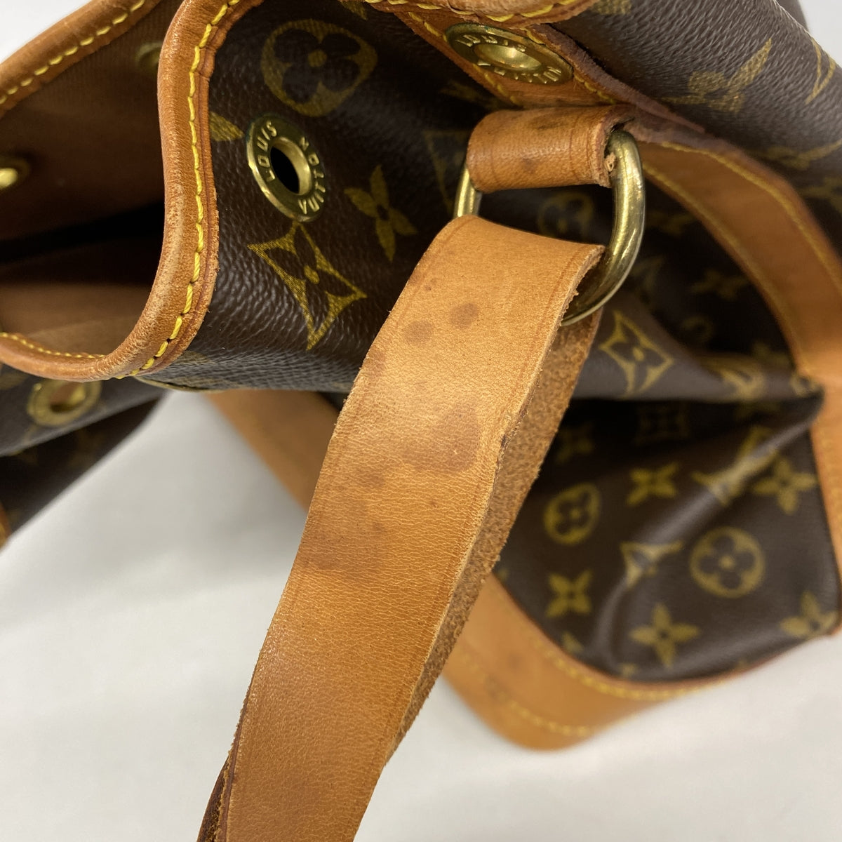 【6ke6104】ルイヴィトン ショルダーバッグ モノグラム ノエ M42224 ブラウン【中古】レディース
