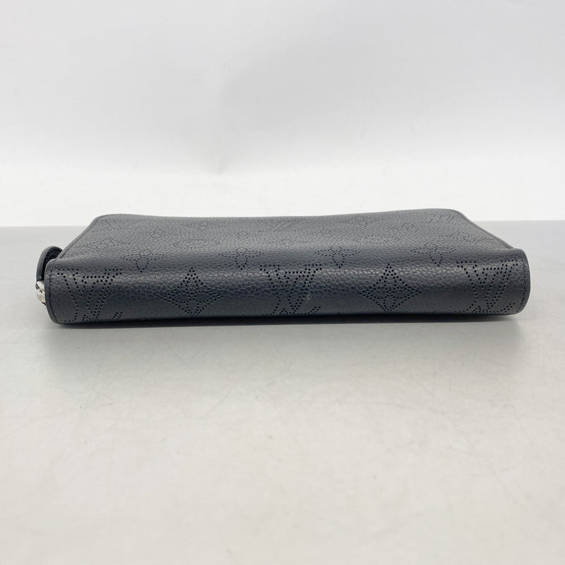 【6ke6107】ルイヴィトン 長財布 マヒナ ジッピーウォレット M61867 ノワール【中古】メンズ レディース ユニセックス