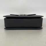 【6ke6139】サルヴァトーレフェラガモ ハンドバッグ ガンチーニ レザー ブラック シルバー金具 2wayバッグ【中古】レディース