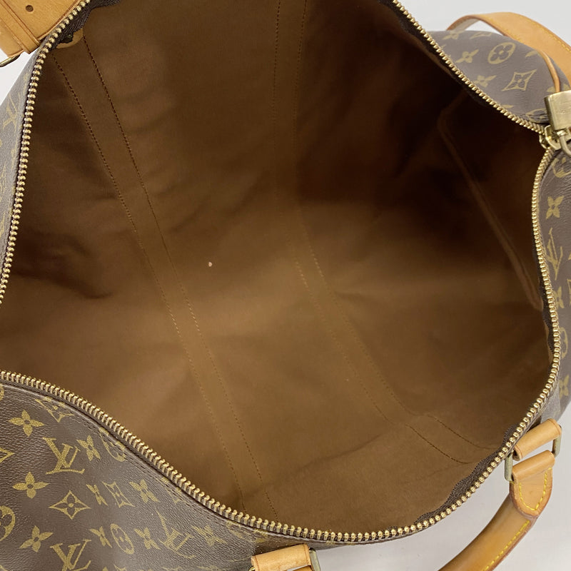 【6ke6141】ルイヴィトン ボストンバッグ モノグラム キーポルバンドリエール50 M41416 ブラウン【中古】メンズ レディース ユニセックス