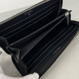【6ke6147】シャネル 長財布 マトラッセ パテントレザー ブラック シルバー金具【中古】レディース