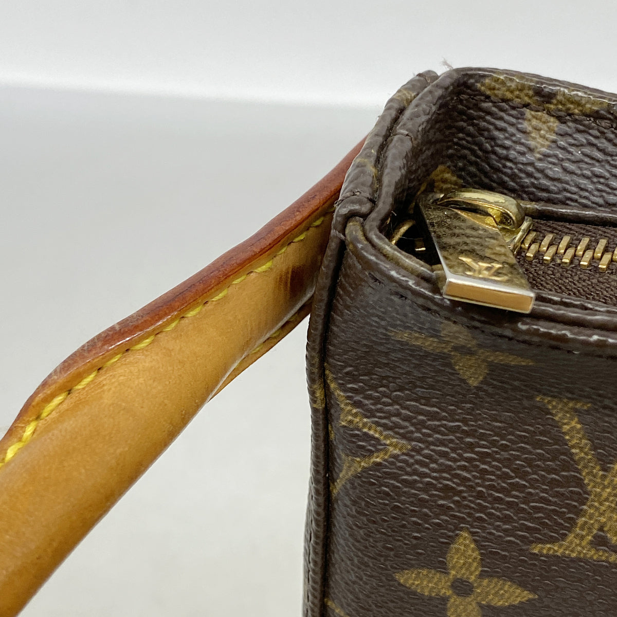 【6ke6164】ルイヴィトン ショルダーバッグ モノグラム ルーピングMM M51146 ブラウン【中古】レディース