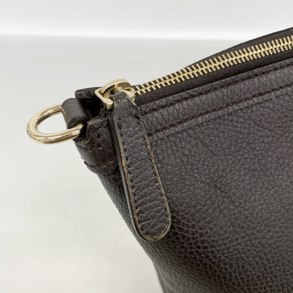 【6ke6243】グッチ トートバッグ バンブー 339548 レザー ブラウン シャンパンゴールド金具【中古】レディース
