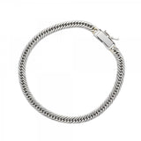 【6kha0015】喜平 ブレスレット Pt850 プラチナ トリプル 12面 17.1cm 11.1g キヘイ【中古】メンズ レディース ユニセックス