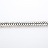 【6kha0015】喜平 ブレスレット Pt850 プラチナ トリプル 12面 17.1cm 11.1g キヘイ【中古】メンズ レディース ユニセックス