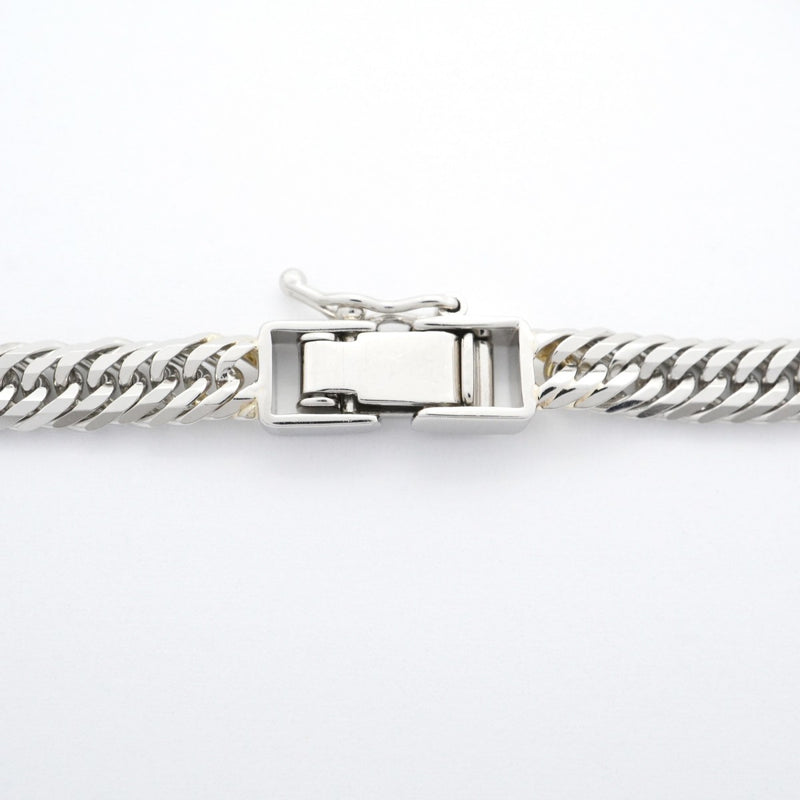 【6kha0015】喜平 ブレスレット Pt850 プラチナ トリプル 12面 17.1cm 11.1g キヘイ【中古】メンズ レディース ユニセックス