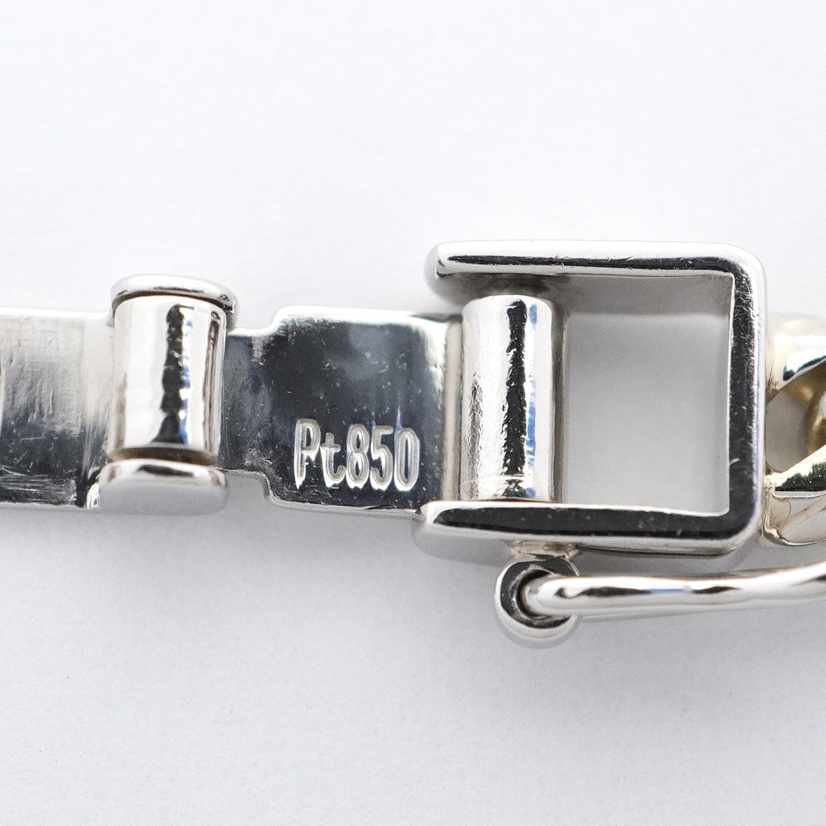 【6kha0015】喜平 ブレスレット Pt850 プラチナ トリプル 12面 17.1cm 11.1g キヘイ【中古】メンズ レディース ユニセックス