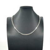 【6kha0042】喜平 ネックレス Pt850 プラチナ トリプル 12面 50.9cm 50.5g キヘイ【中古】メンズ レディース ユニセックス