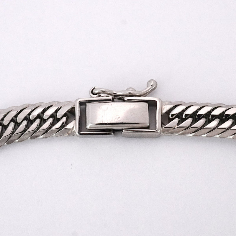 【6kha0092】喜平 ブレスレット Pt850 プラチナ トリプル 12面 18.6cm 19g キヘイ【中古】メンズ レディース ユニセックス