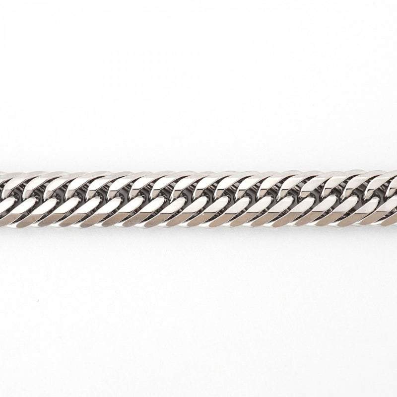 【6kha0092】喜平 ブレスレット Pt850 プラチナ トリプル 12面 18.6cm 19g キヘイ【中古】メンズ レディース ユニセックス